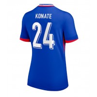 Maglia Calcio Francia Ibrahima Konate #24 Prima Divisa Donna Europei 2024 Manica Corta